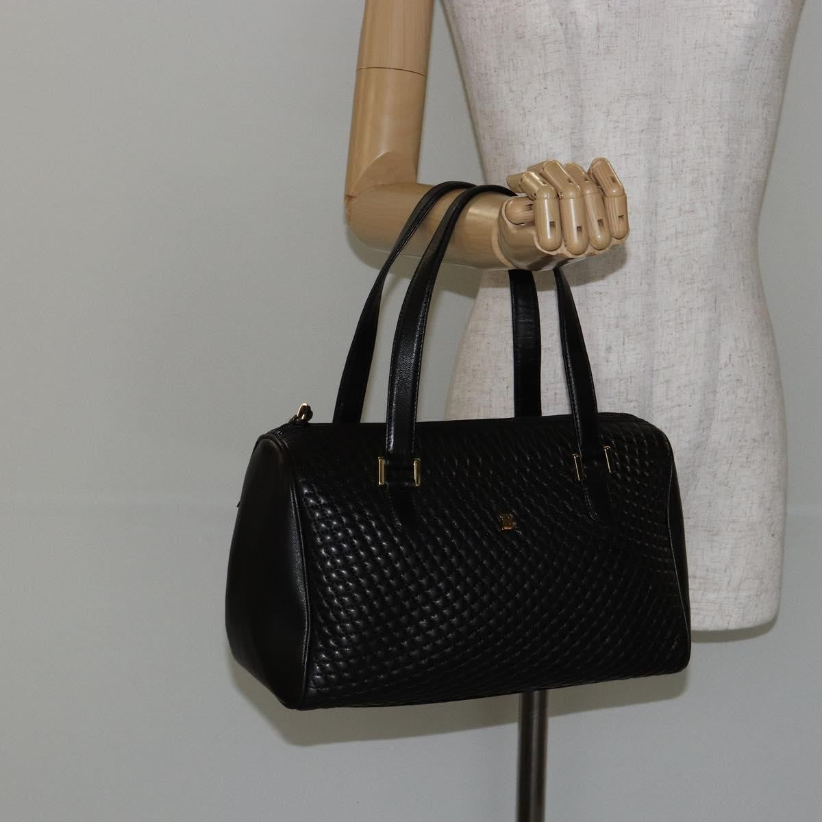 Bally Vintage Handbag Quilted Leather