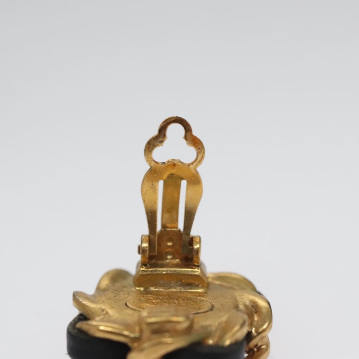 Chanel Vintage CC Clip-On Earrings Metal