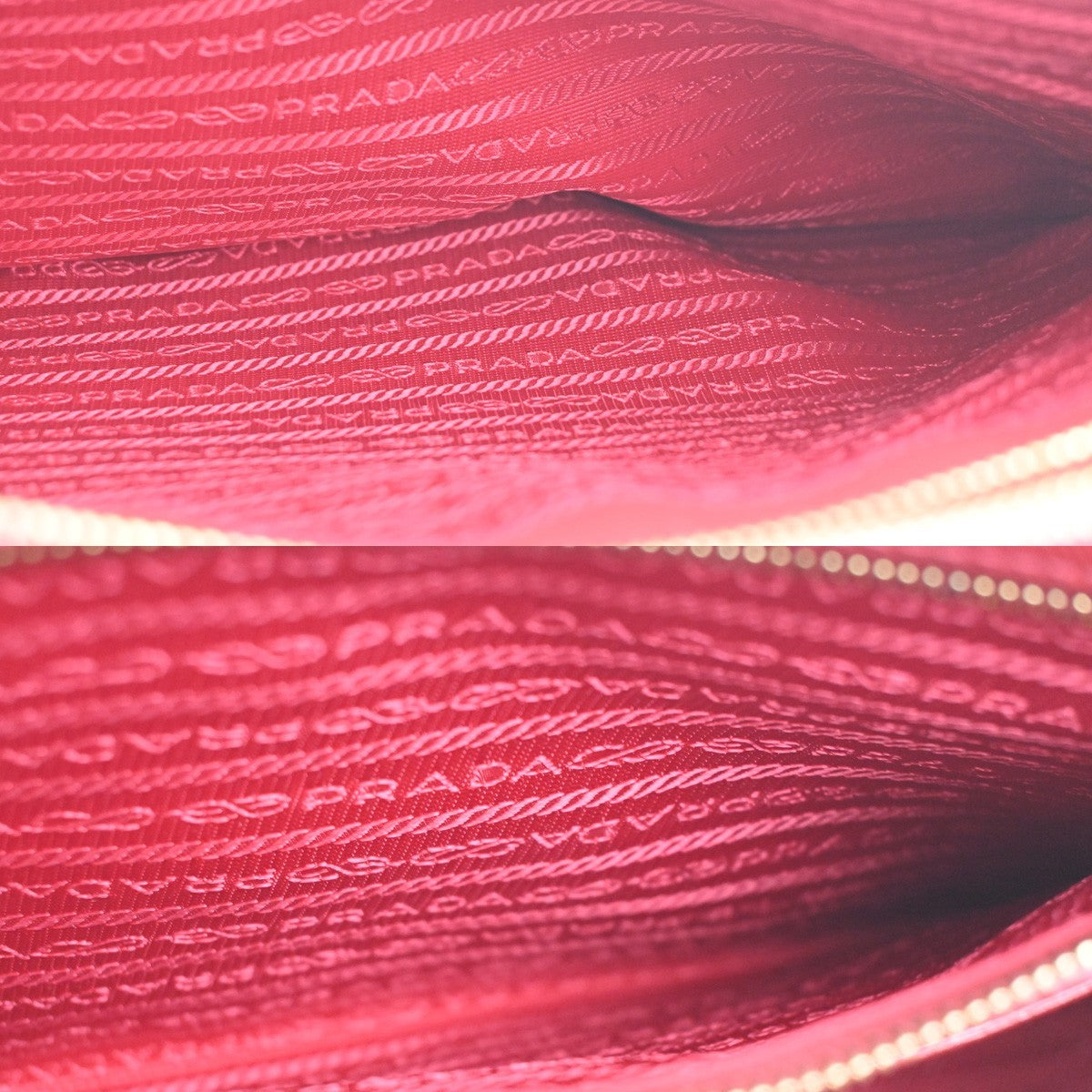 Prada Double Zip Lux Tote Saffiano Leather