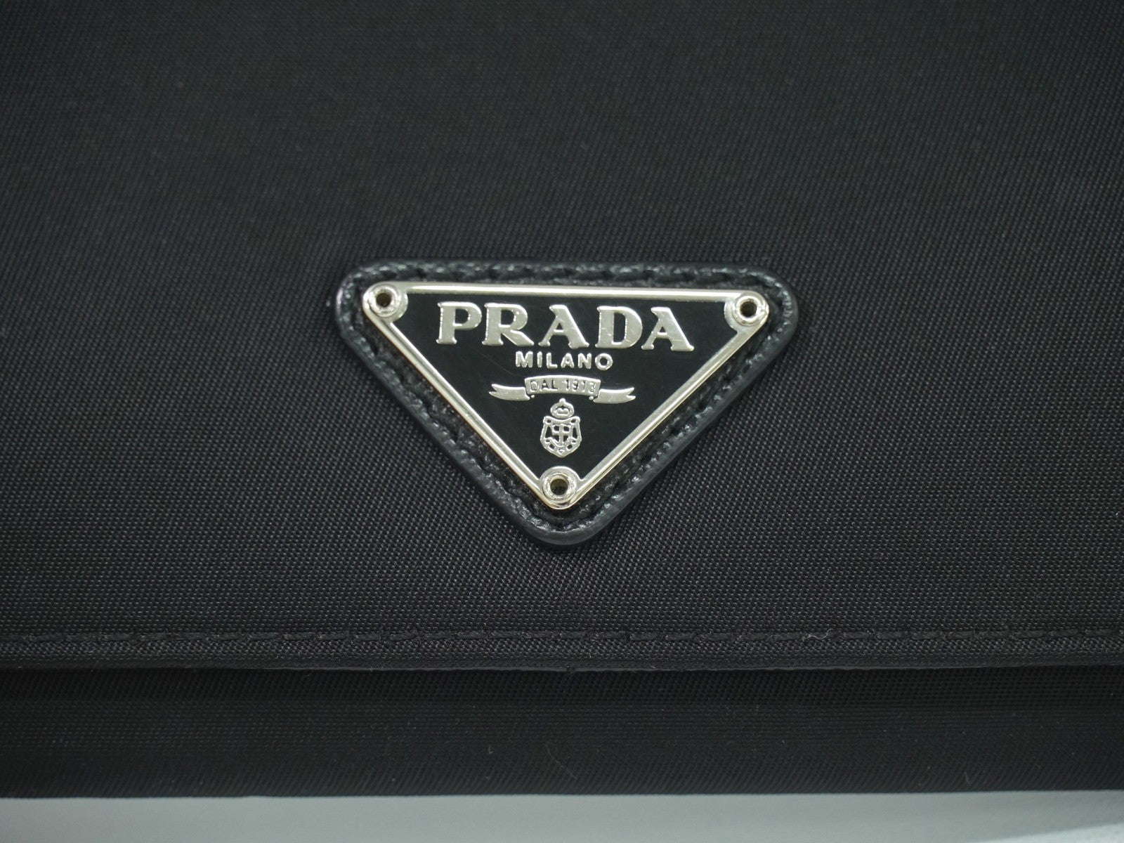 Prada Continental Wallet Tessuto
