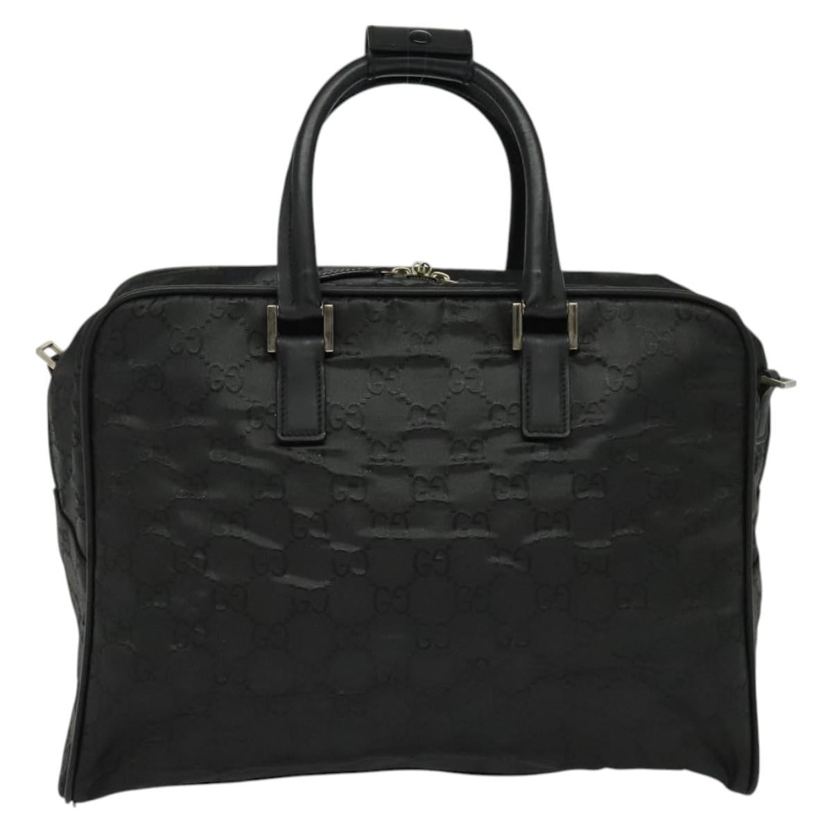 Gucci Vintage Boston Bag GG Canvas