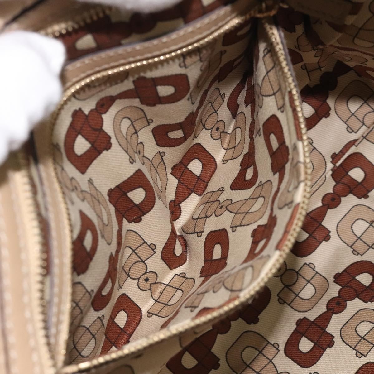 Gucci Vintage Interlocking G Shoulder Bag Leather