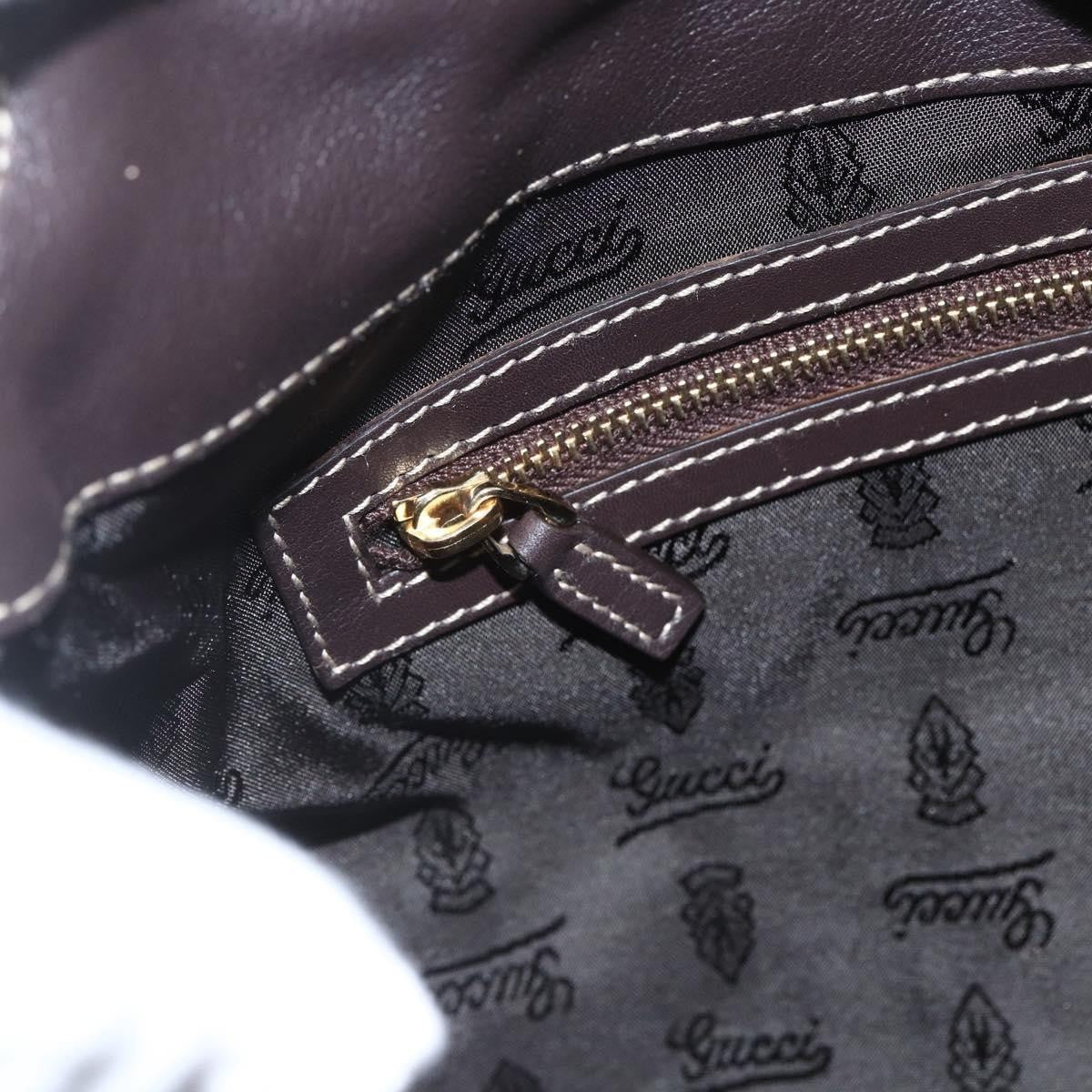 Gucci Hysteria Convertible Top Handle Bag GG Coated Canvas