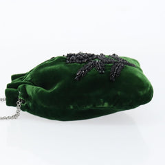Prada Beads Pouch Velvet