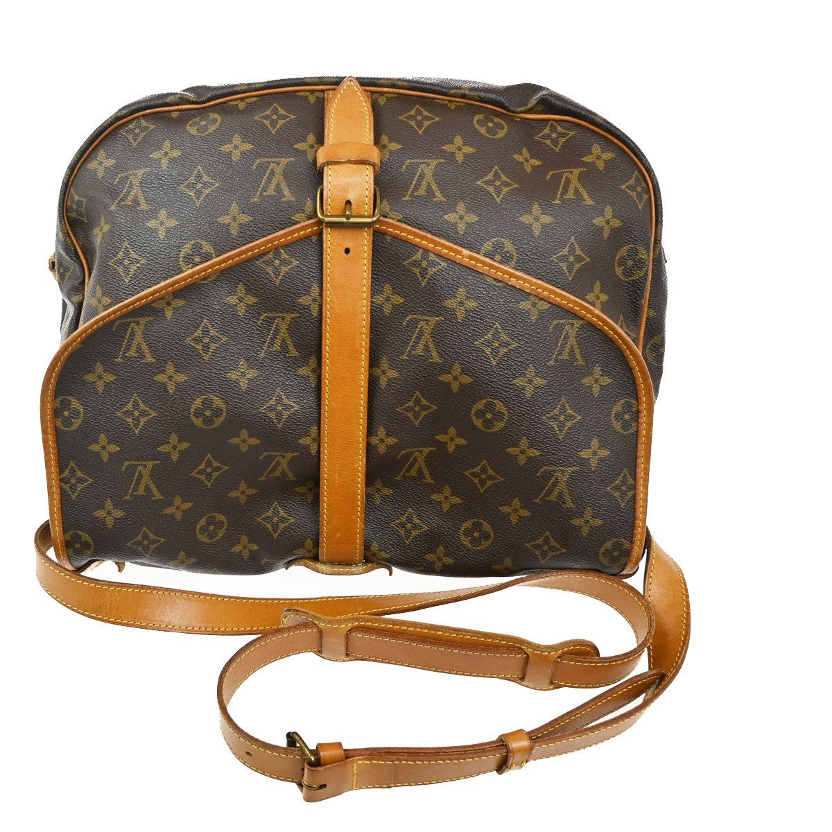 Louis Vuitton Saumur Handbag Monogram Canvas