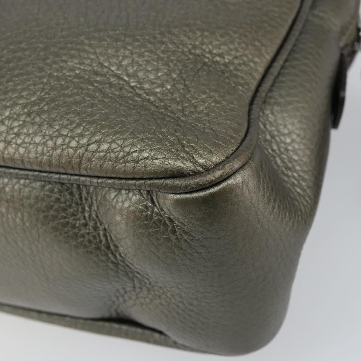 Gucci Soho Chain Zip Shoulder Bag Leather