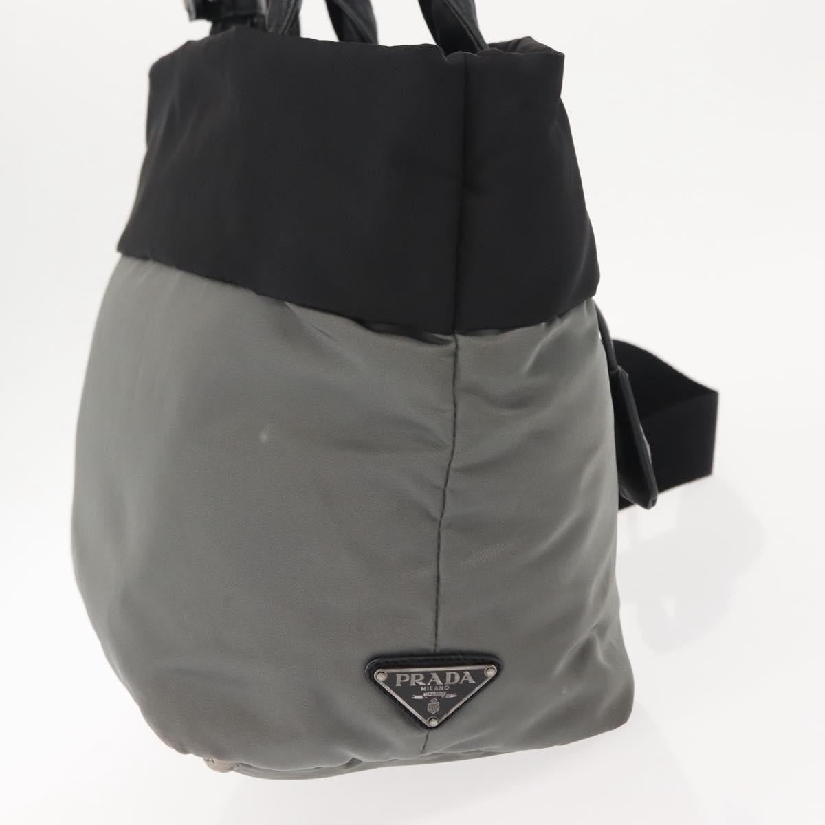 Prada Convertible Double Tote Tessuto