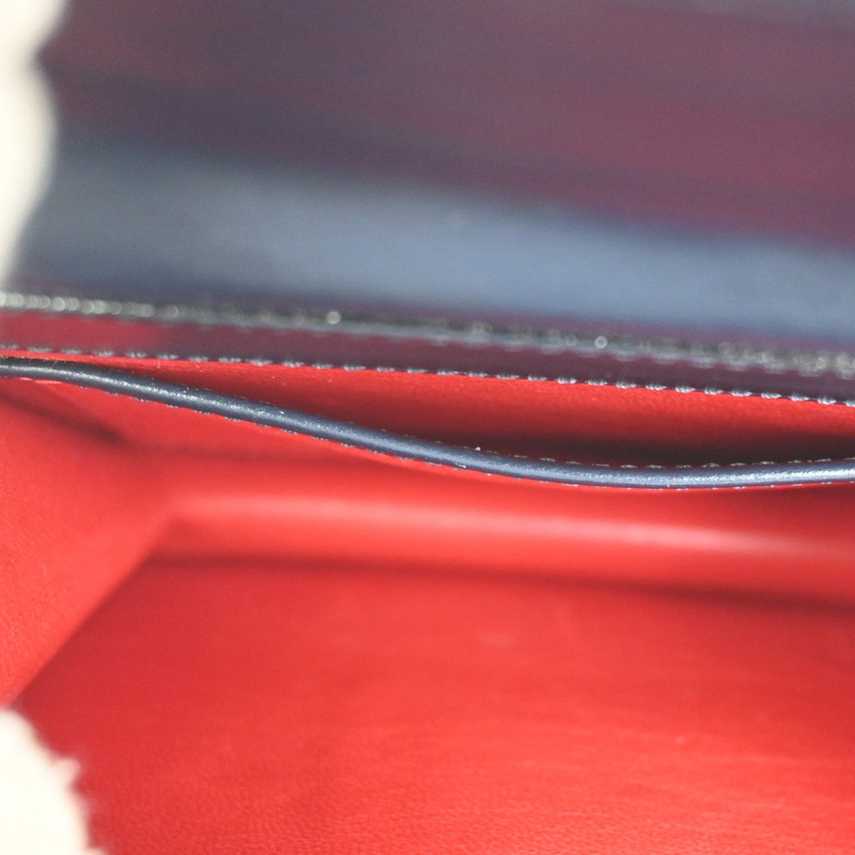 Celine Gancini Handbag Leather