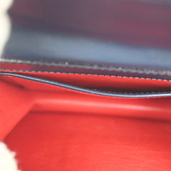 Celine Gancini Handbag Leather