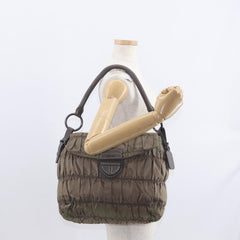 Prada Gaufre Convertible Hobo Tessuto