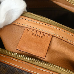 Celine C Macadam Handbag Canvas