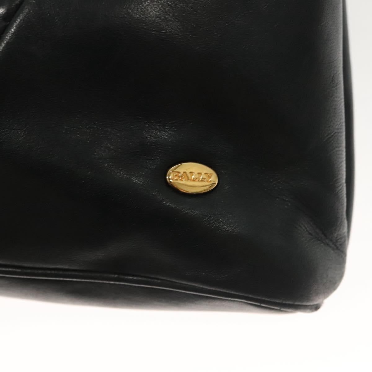 Bally Vintage Chain Shoulder Bag Quilted Leather