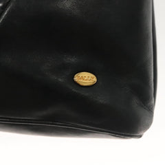 Bally Vintage Chain Shoulder Bag Quilted Leather