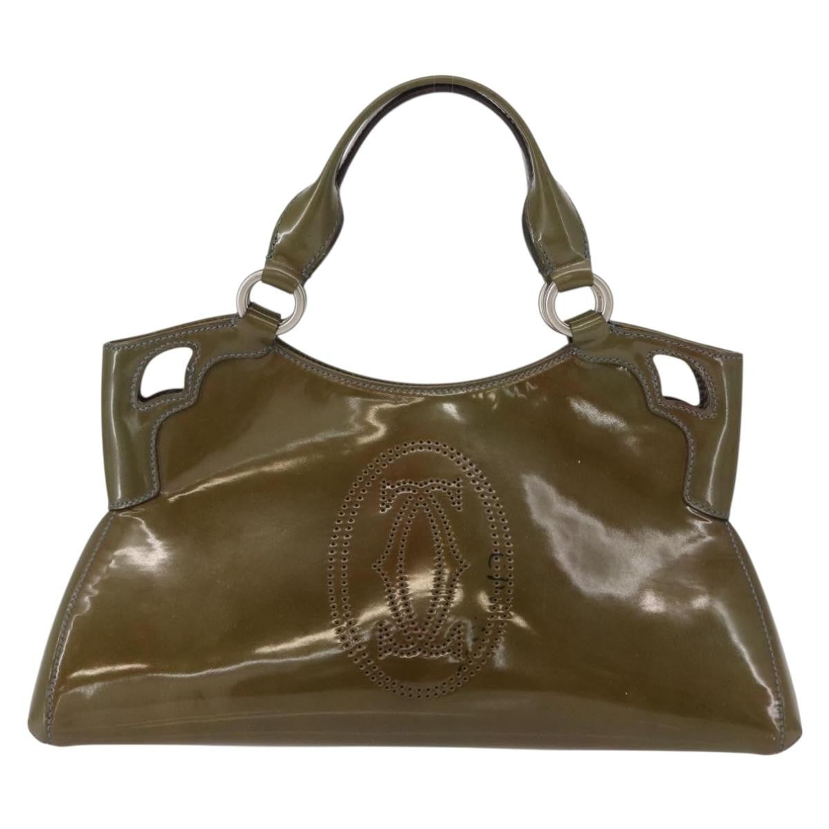 cartier Marcello Handbag Patent leather