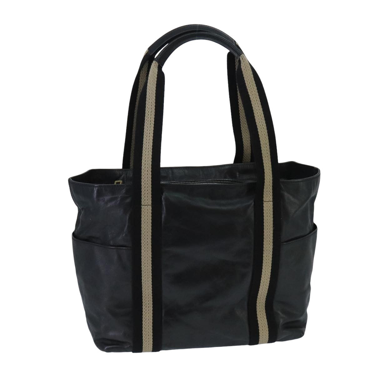 Bally Vintage Tote Bag Leather