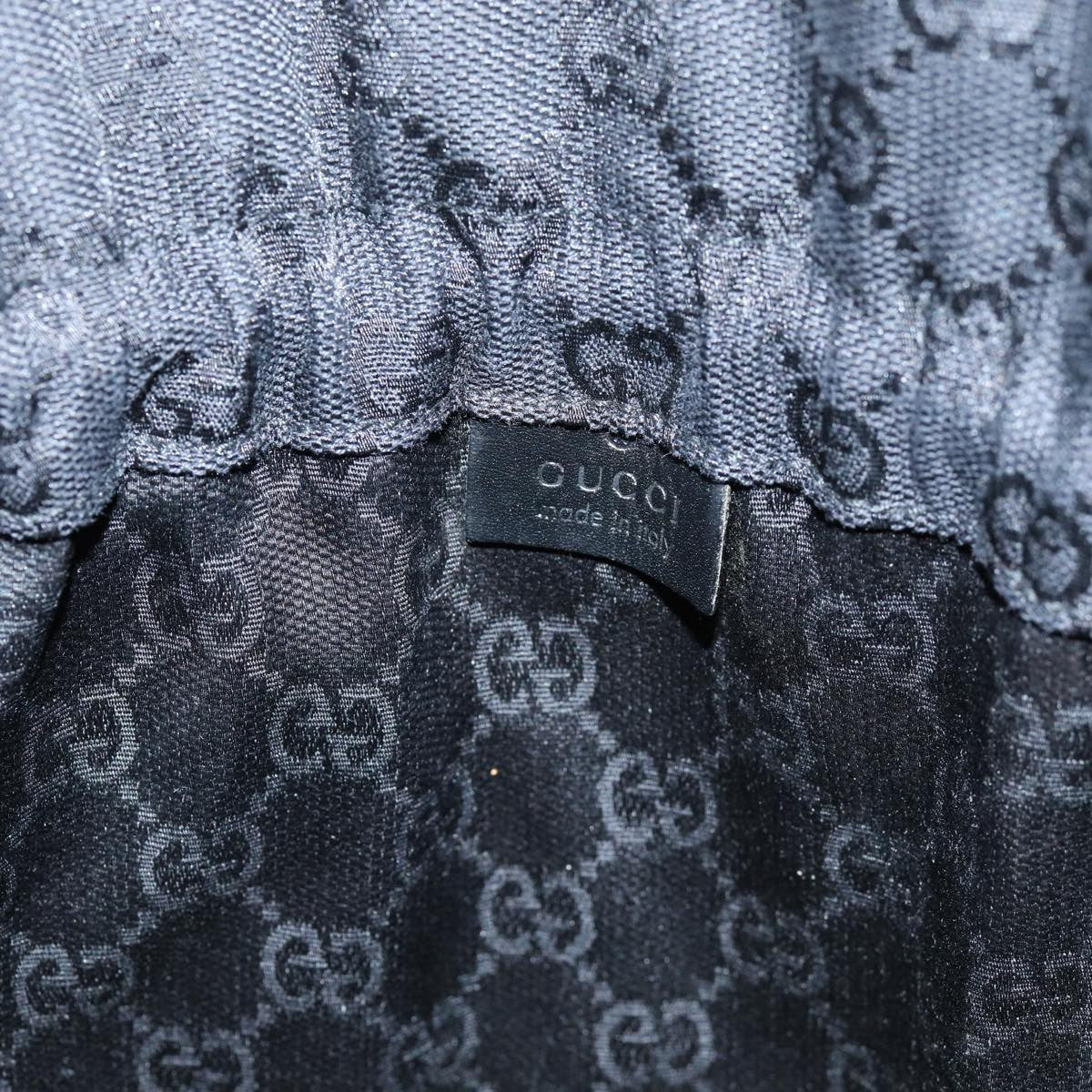 Gucci Vintage Web Drawstring Bucket Bag GG Coated Canvas