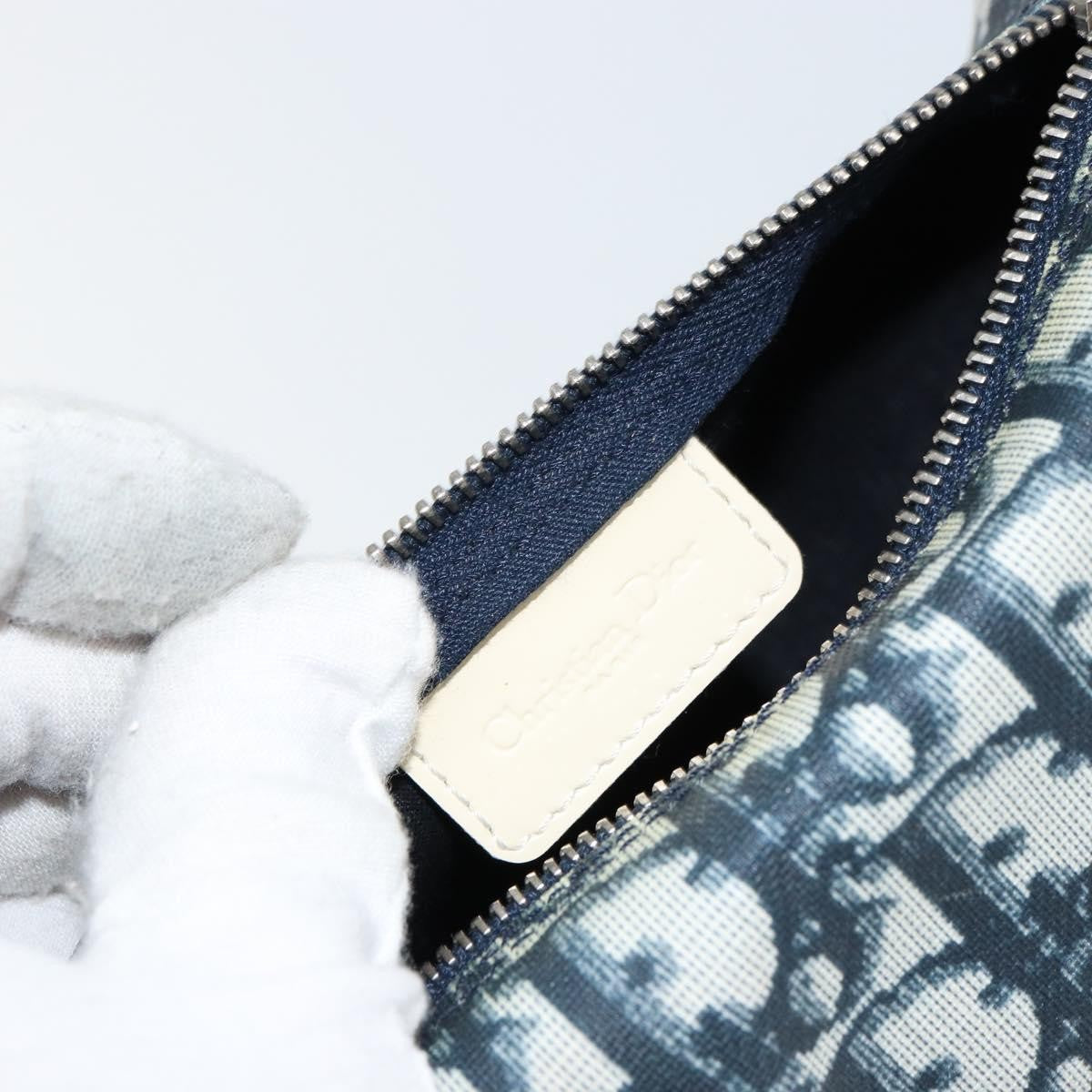 Christian Dior Vintage Trotter Pouch Canvas