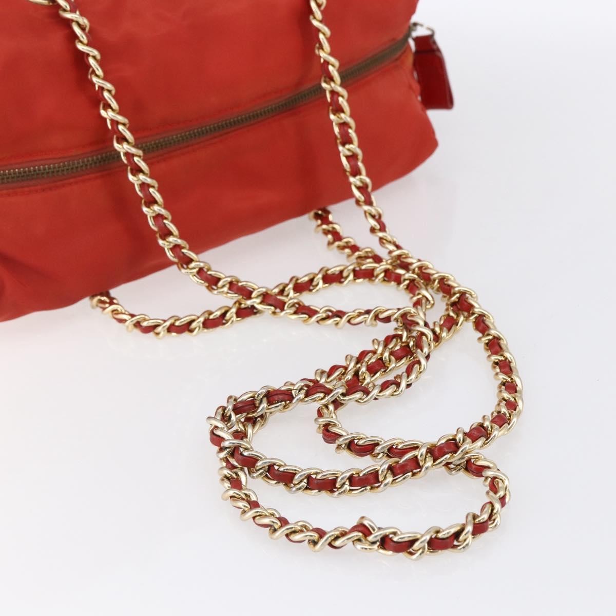Prada Chain Shoulder Bag Tessuto