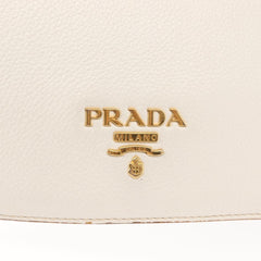 Prada Flap Crossbody Bag Vitello Daino