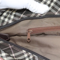 Burberry Nova Check Tote Nylon