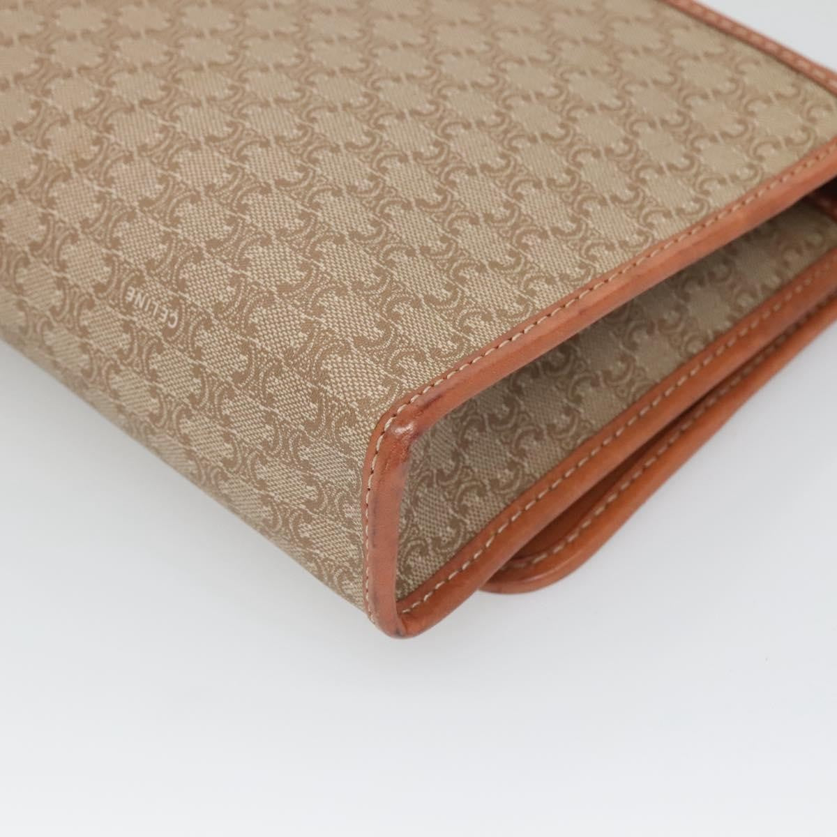 Celine Macadam Shoulder Bag PVC Leather