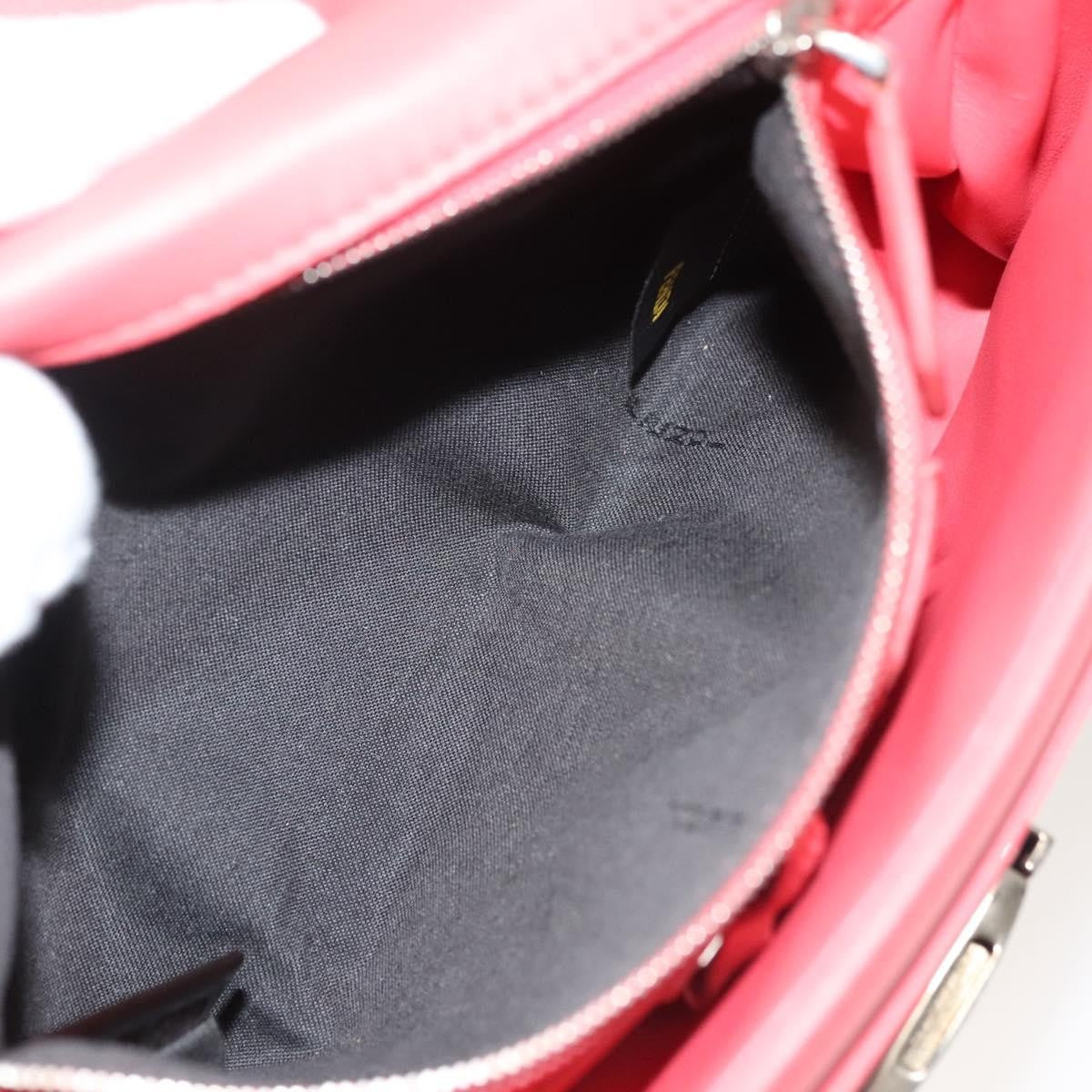 Fendi Be Baguette Flap Bag Leather