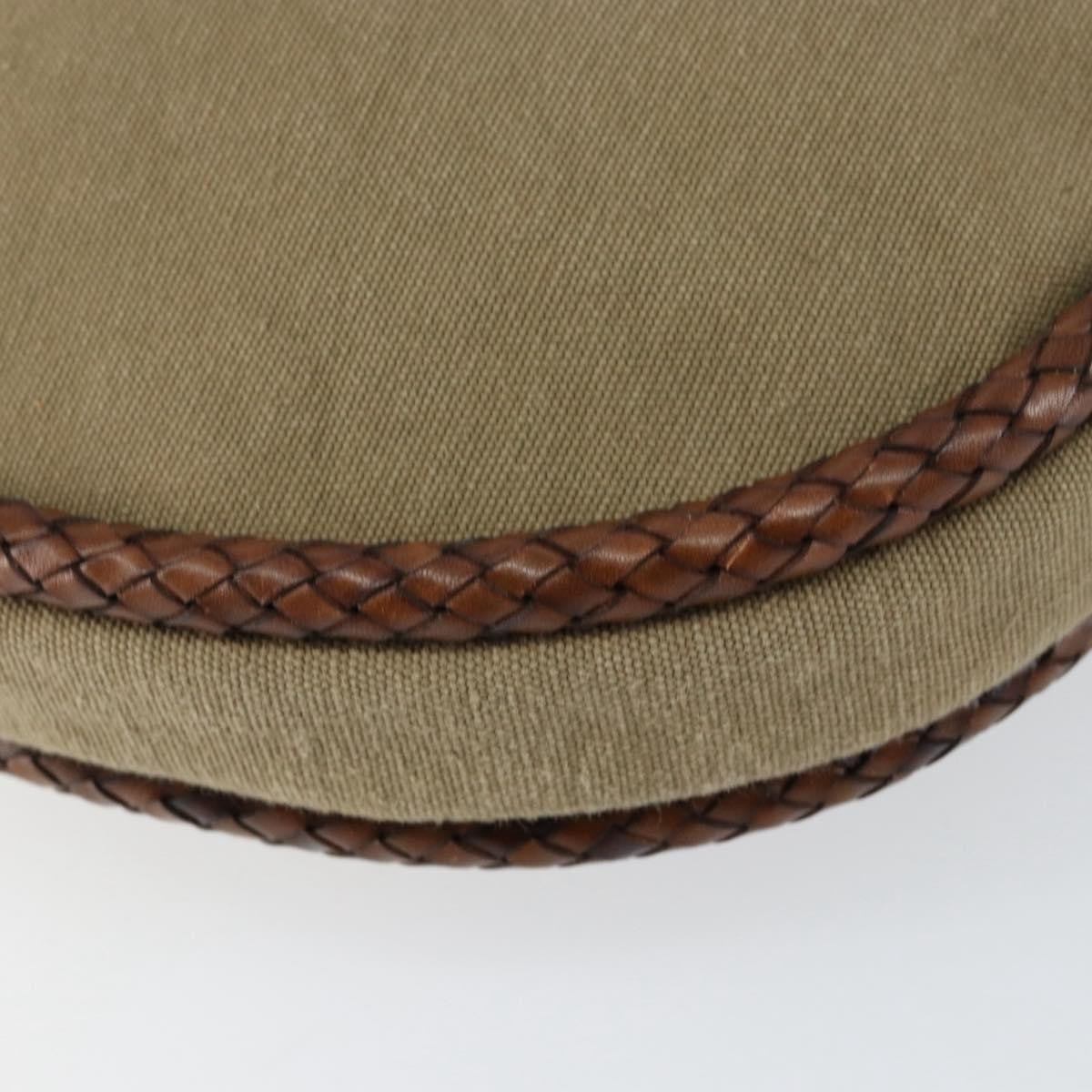 Gucci Vintage Bamboo Hobo Canvas