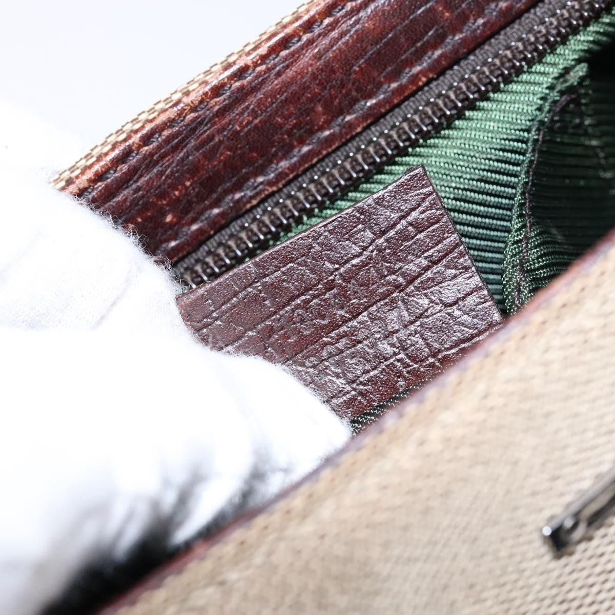 Gucci Sherry line pouch Canvas