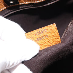 Gucci Vintage Ring Tote GG Canvas with Leather