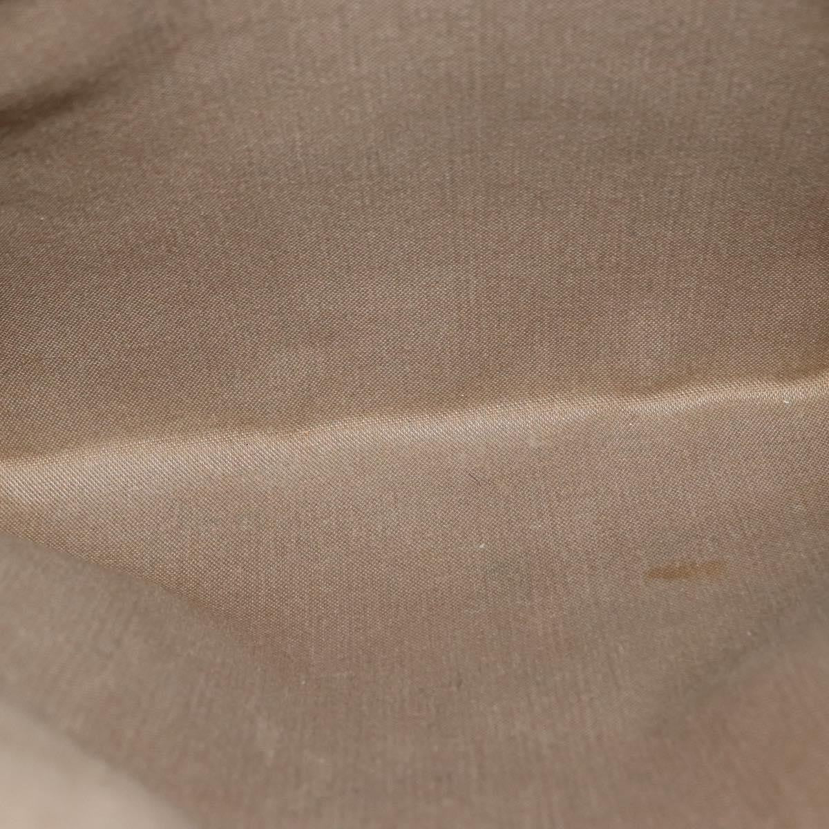 Gucci Drawstring Shoulder Bag GG Canvas with Leather