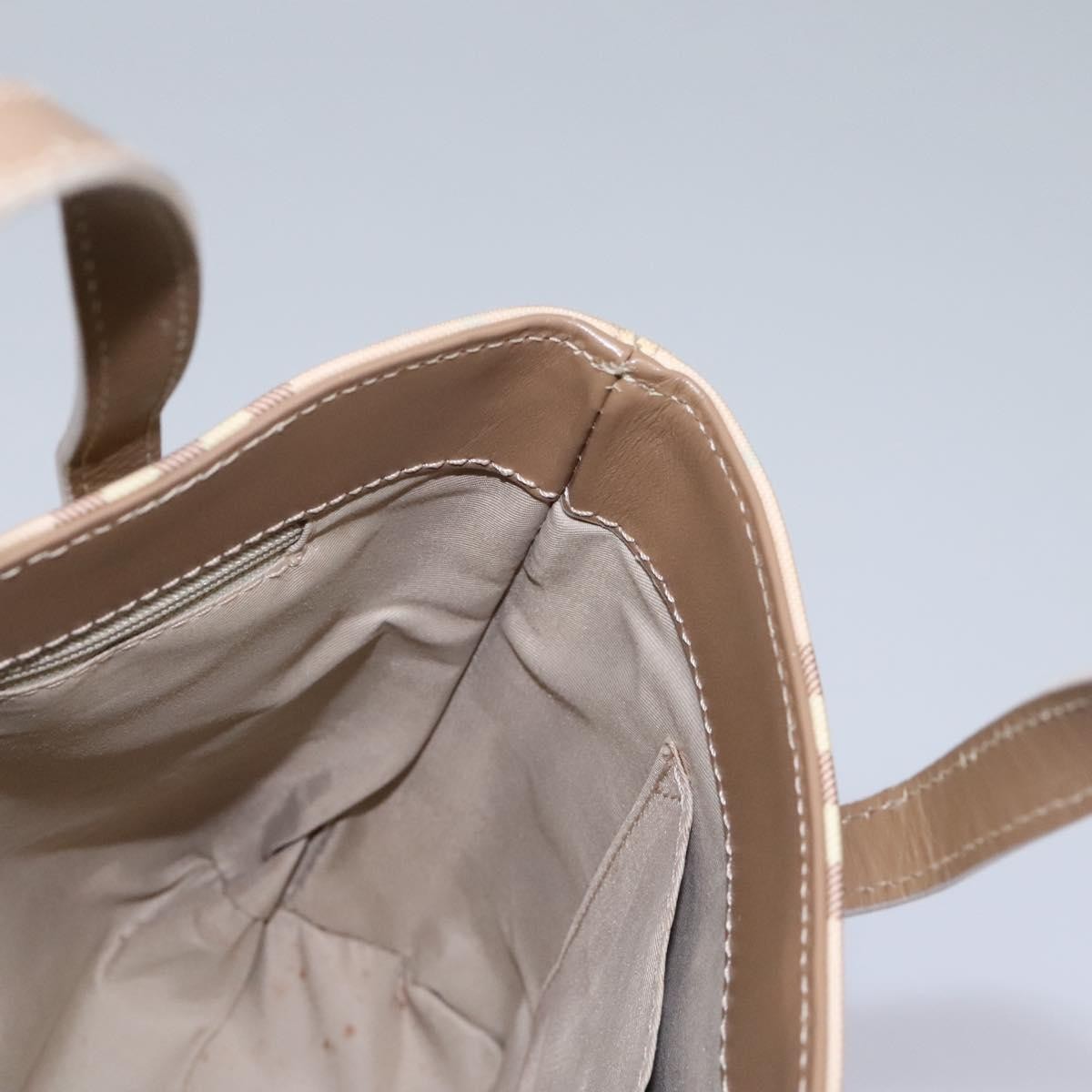 Burberry Nova Check Tote Canvas and Leather