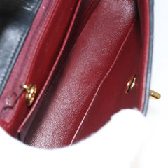 Chanel Vintage CC Flap Shoulder Bag Vertical Quilt Lambskin