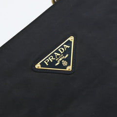 Prada Metal Handles Tote Tessuto