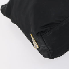 Prada Convertible Metal Handle Satchel Quilted Tessuto