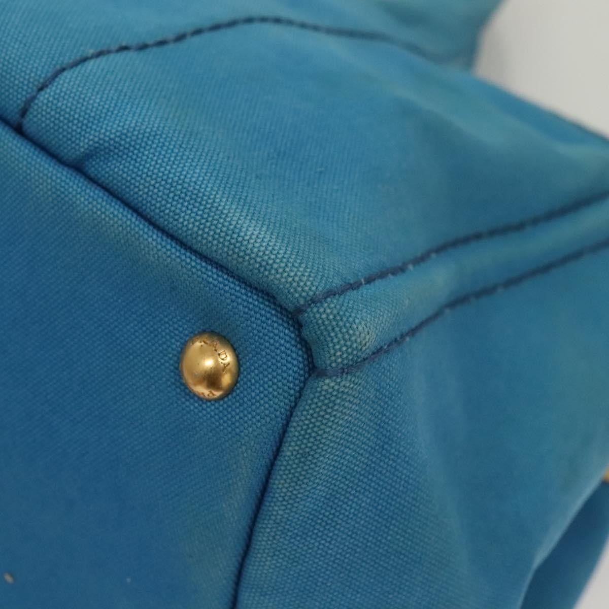 Prada Canapa Convertible Tote Canvas