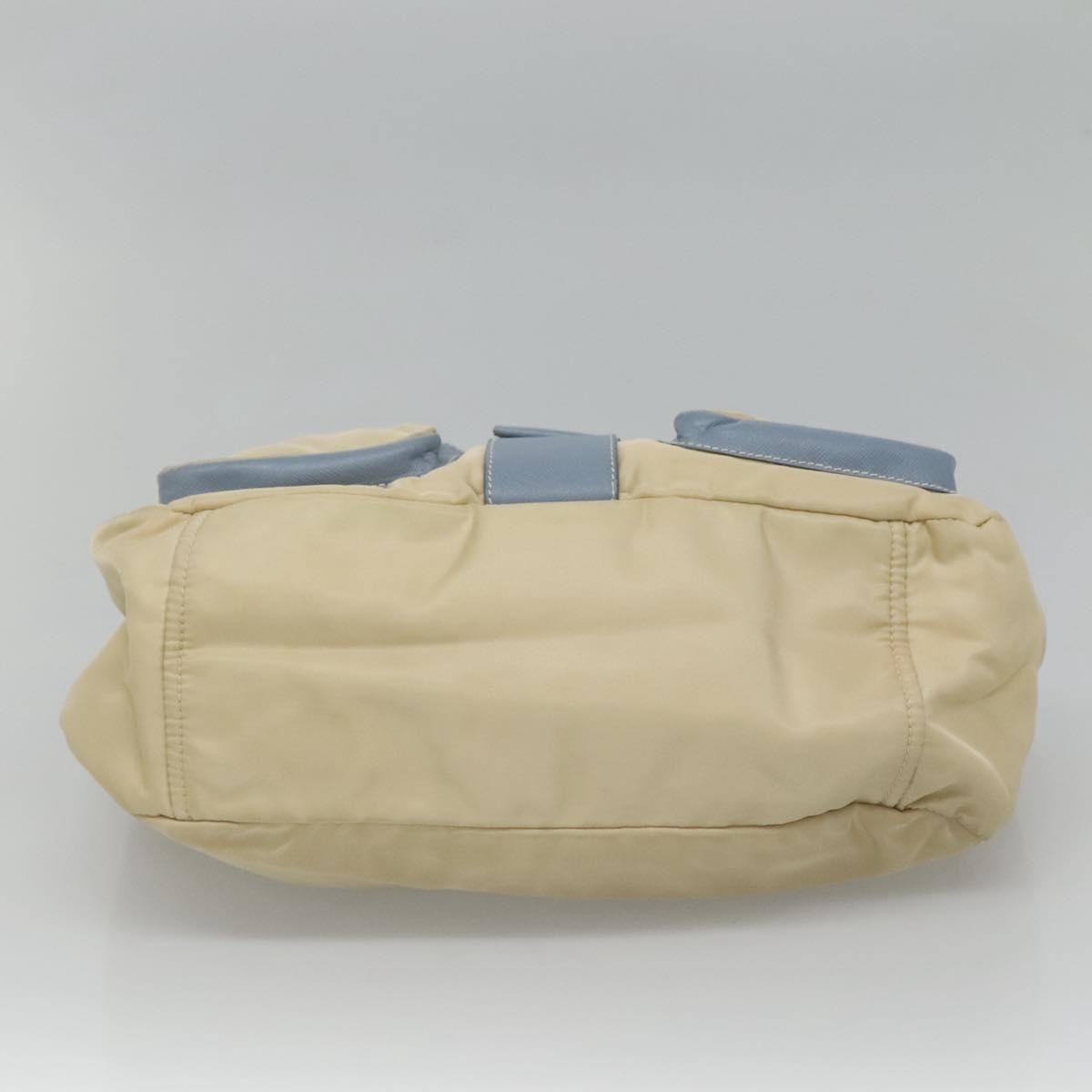 Prada Double Pocket Buckle Flap Bag Tessuto