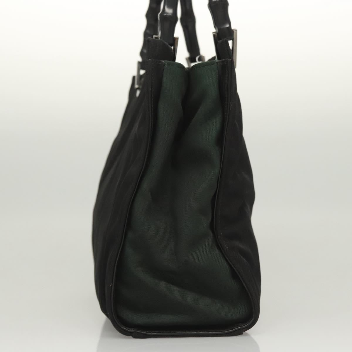 Gucci Vintage Bamboo Handle Tote Nylon