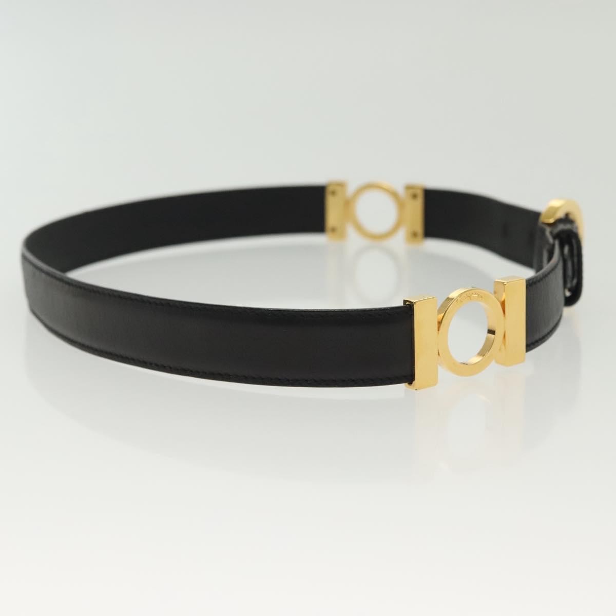Salvatore Ferragamo Gancini Belt Leather