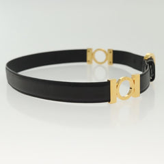 Salvatore Ferragamo Gancini Belt Leather