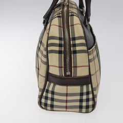 Burberry Nova Check Bowling Bag Canvas