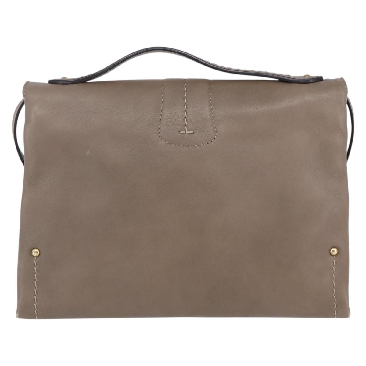 Bally Vintage Shoulder Bag Leather