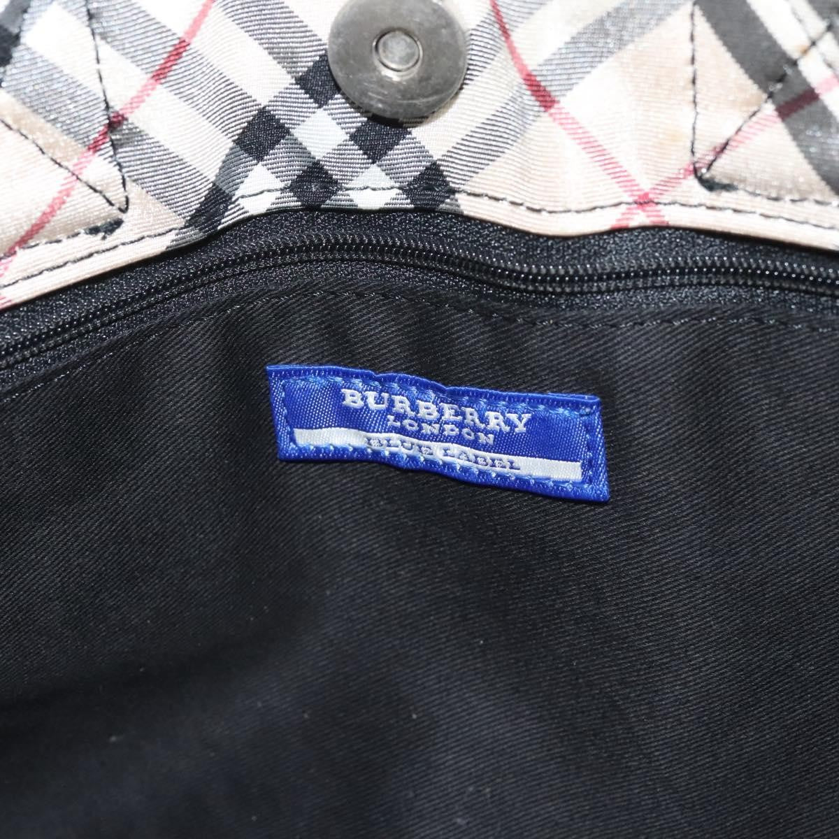 Burberry Nova Check Tote canvas check pattern