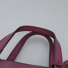 Gucci Lady Dollar Dome Satchel Leather