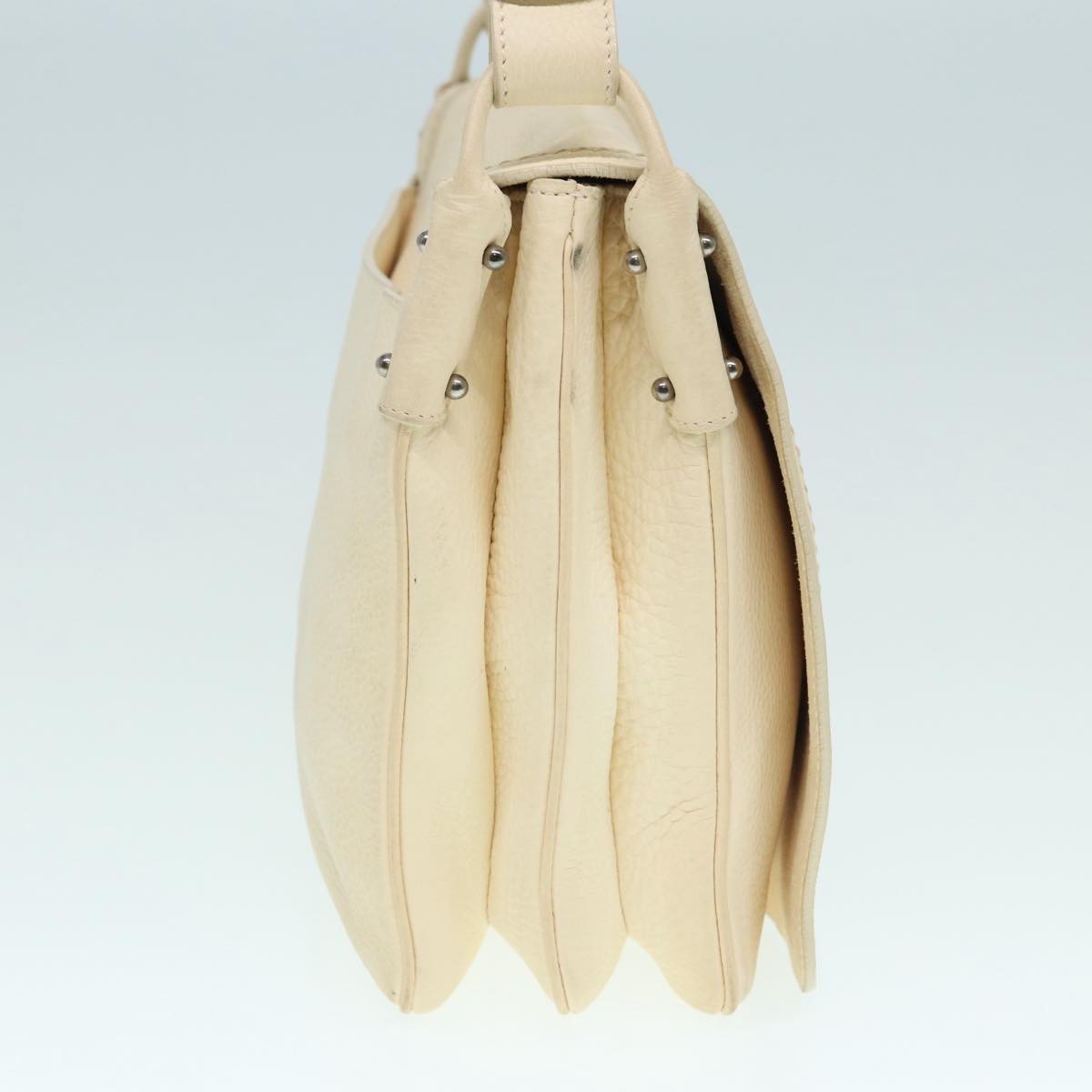 Salvatore Ferragamo Gancini Shoulder Bag Leather