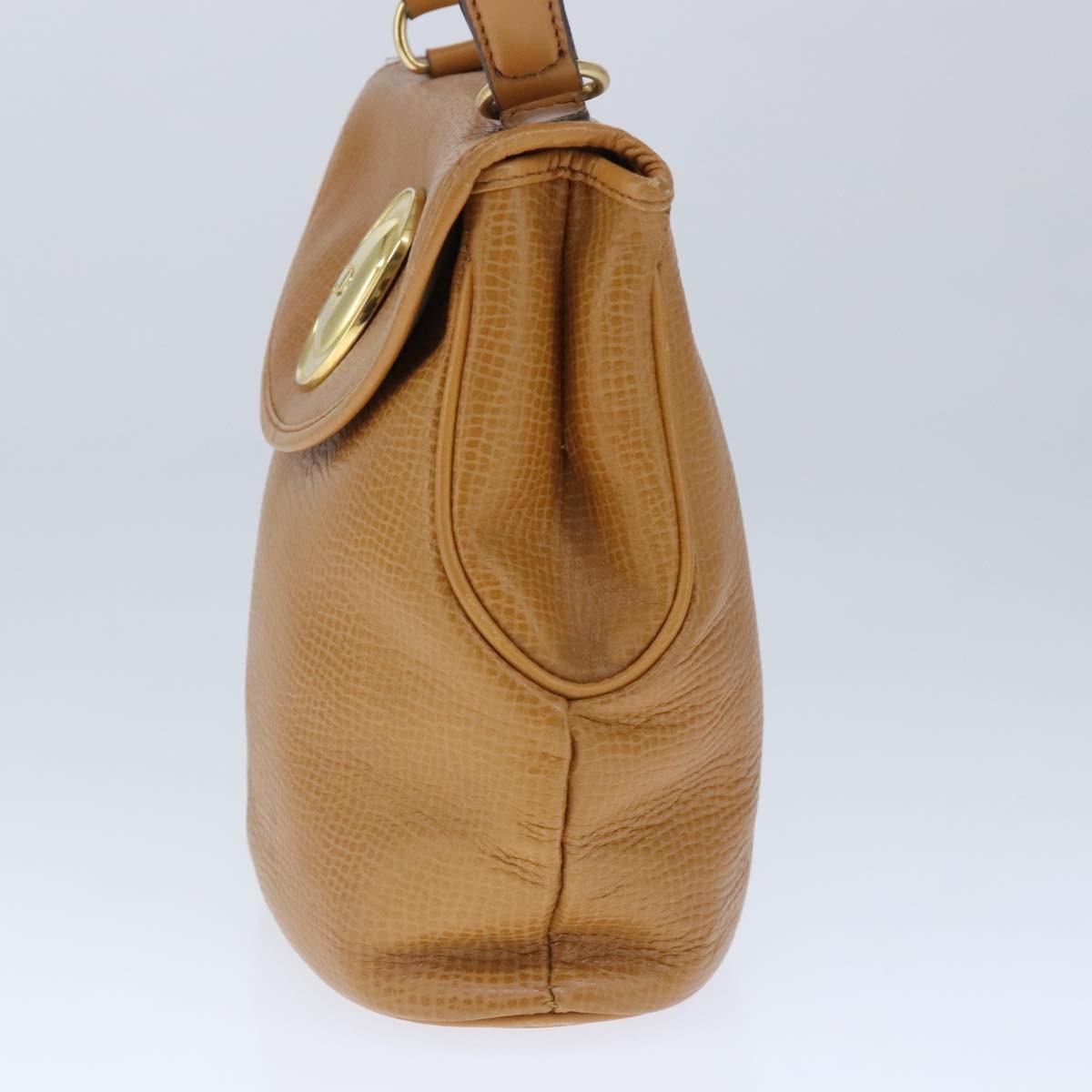 Christian Dior Vintage CD Handbag Leather