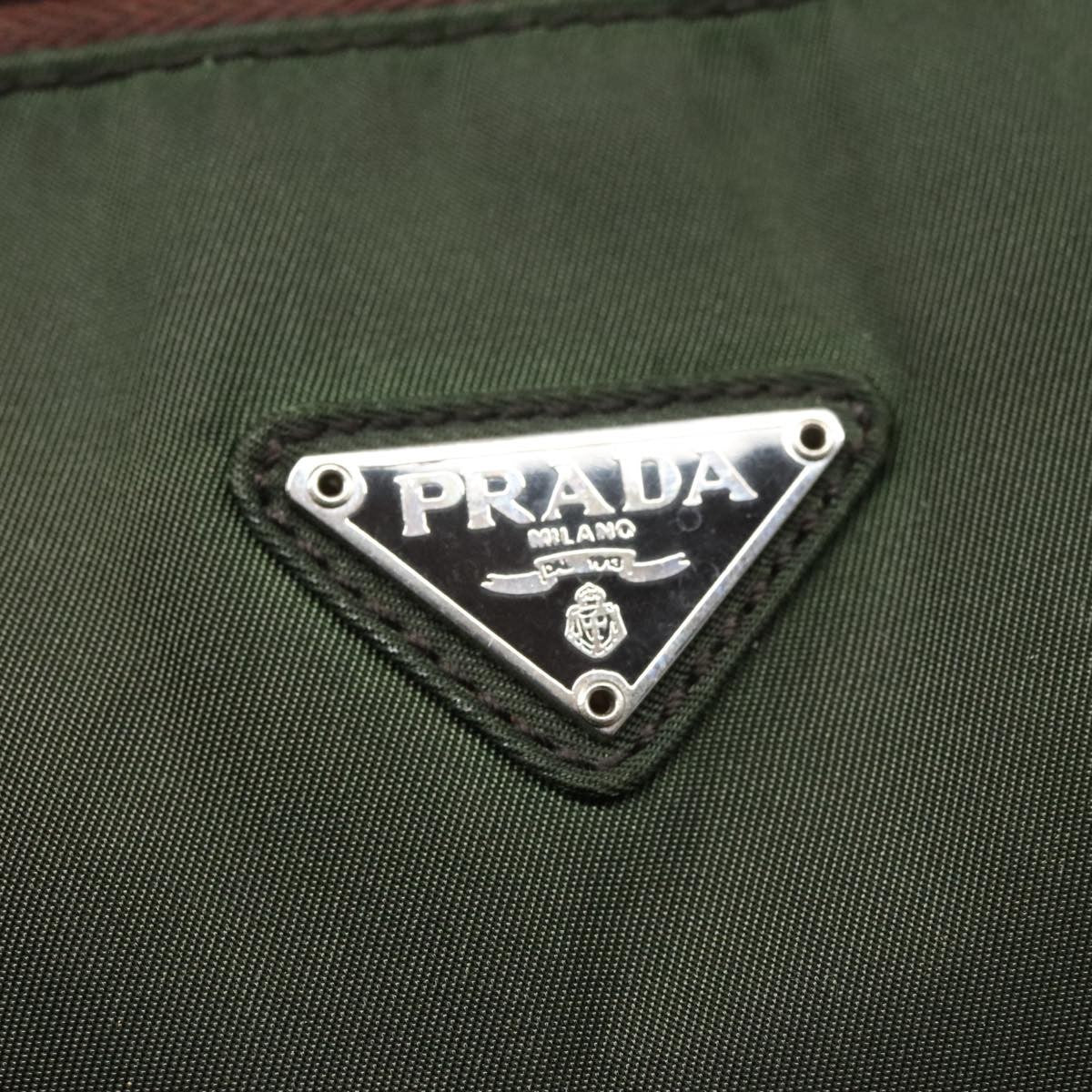 Prada Vintage Zip Handbag Tessuto
