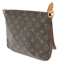 Louis Vuitton Musette Tango Handbag Monogram Canvas