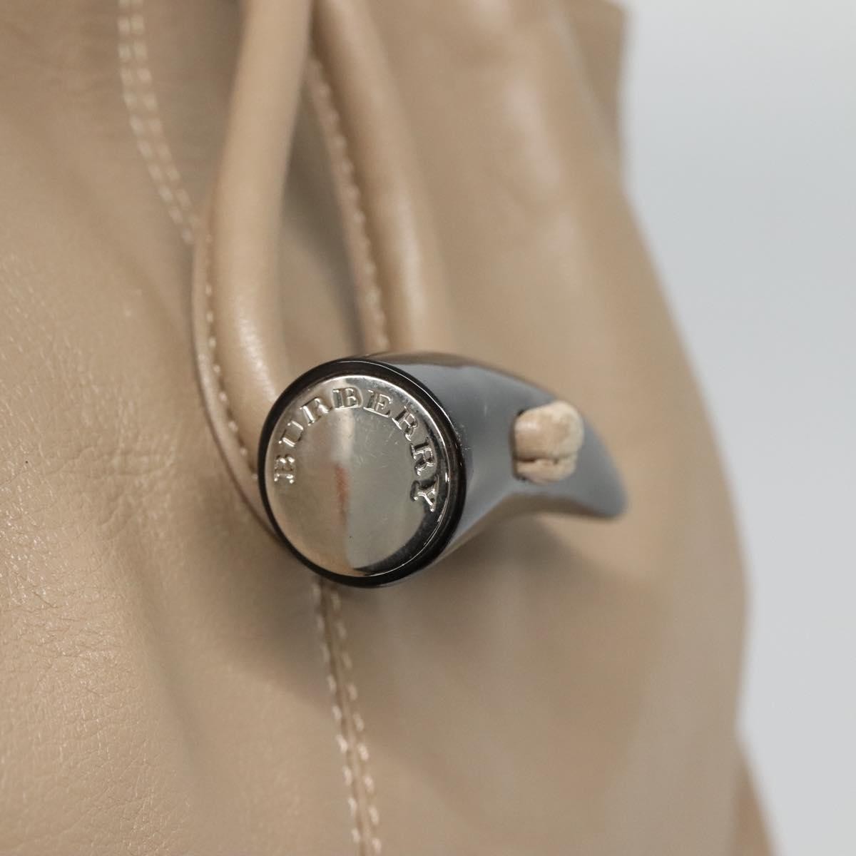 Burberry Horn Toggle Tote Leather