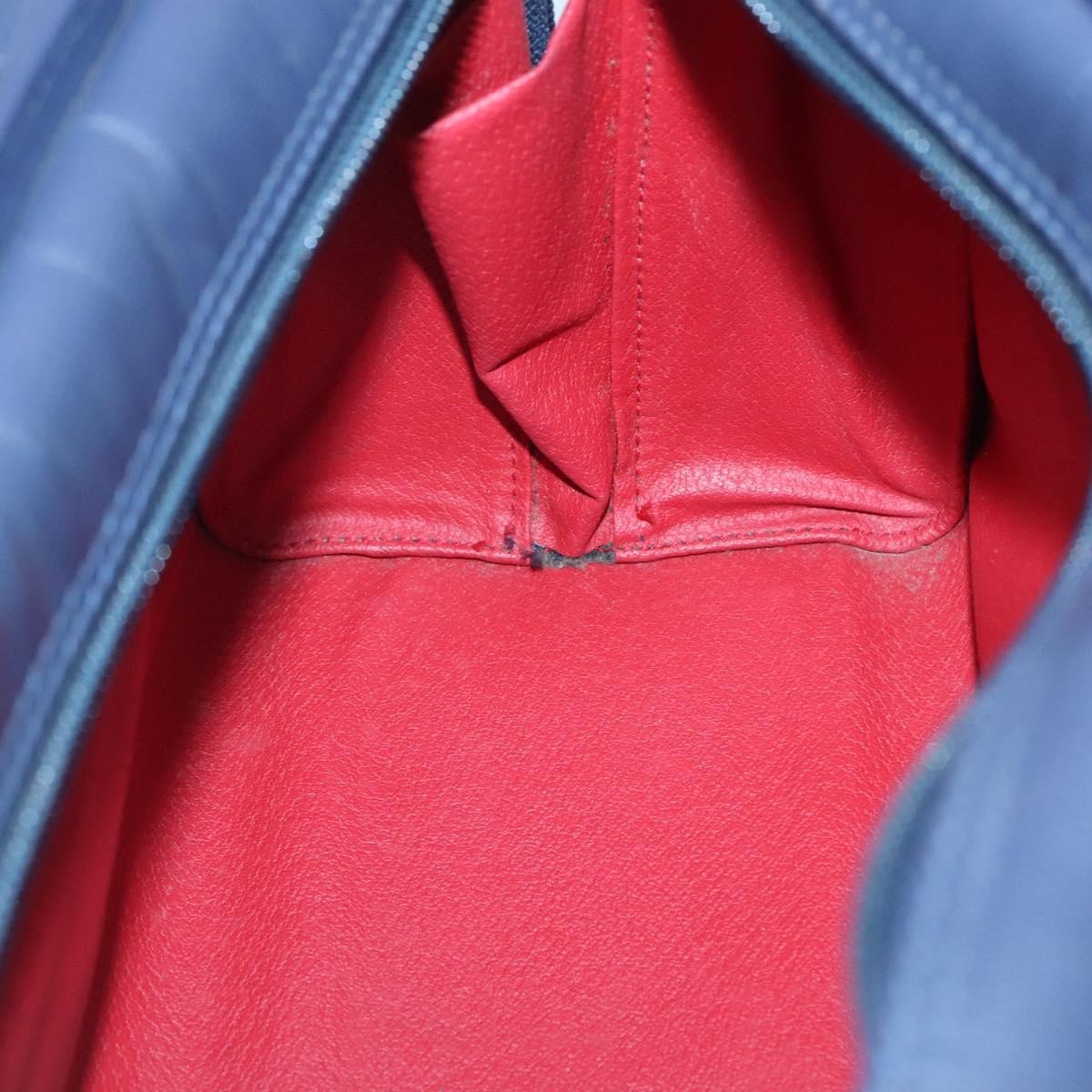 Celine Circle Logo Handbag Leather