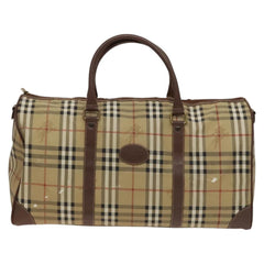 Burberry Nova check boston bag Canvas